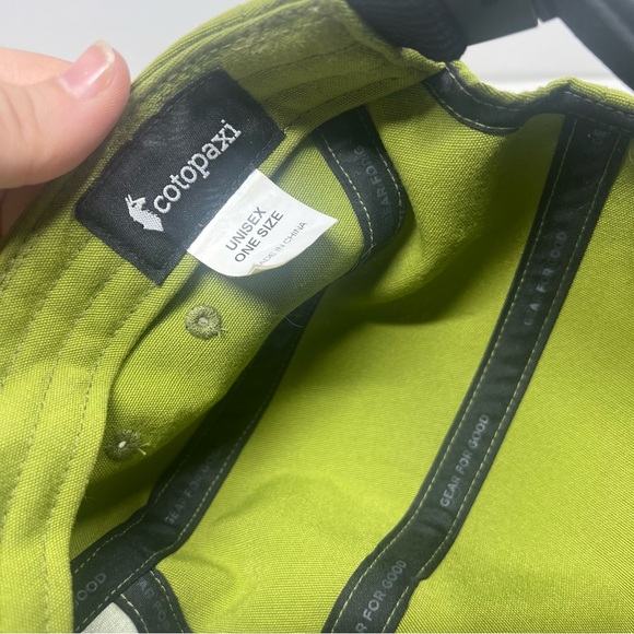 Cotopaxi Unisex Cada Dia 5-Panel Hat Cedar Green Recycled Adjustable Strap - Picture 5 of 9